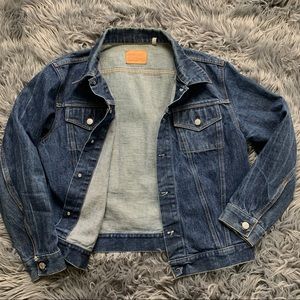 VTG Helmut Lang denim trucker jacket Sz Medium 50